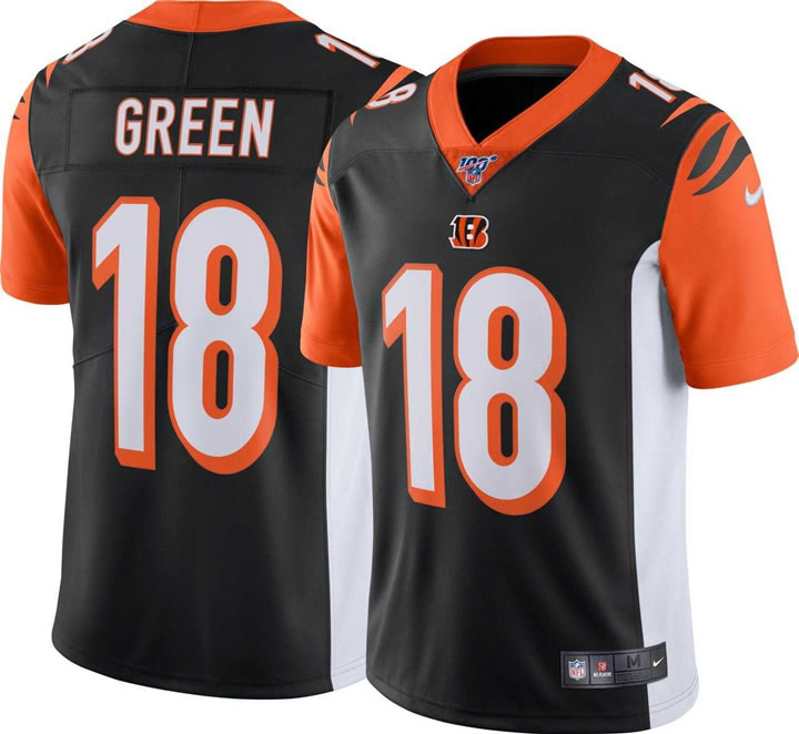 Nike Bengals 18 A.J. Green Black 100th Season Vapor Untouchable Limited Jersey,We sell and wholesale Nike Bengals 18 A.J. Green Black 100th Season Vapor Untouchable Limited Jersey on line form chian!